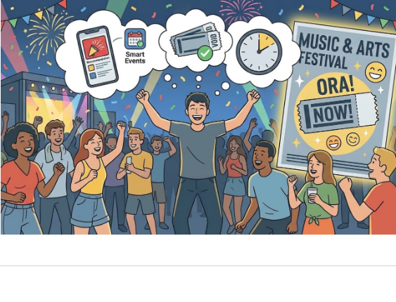 Partecipa ai concerti e agli eventi del tuo tempo libero